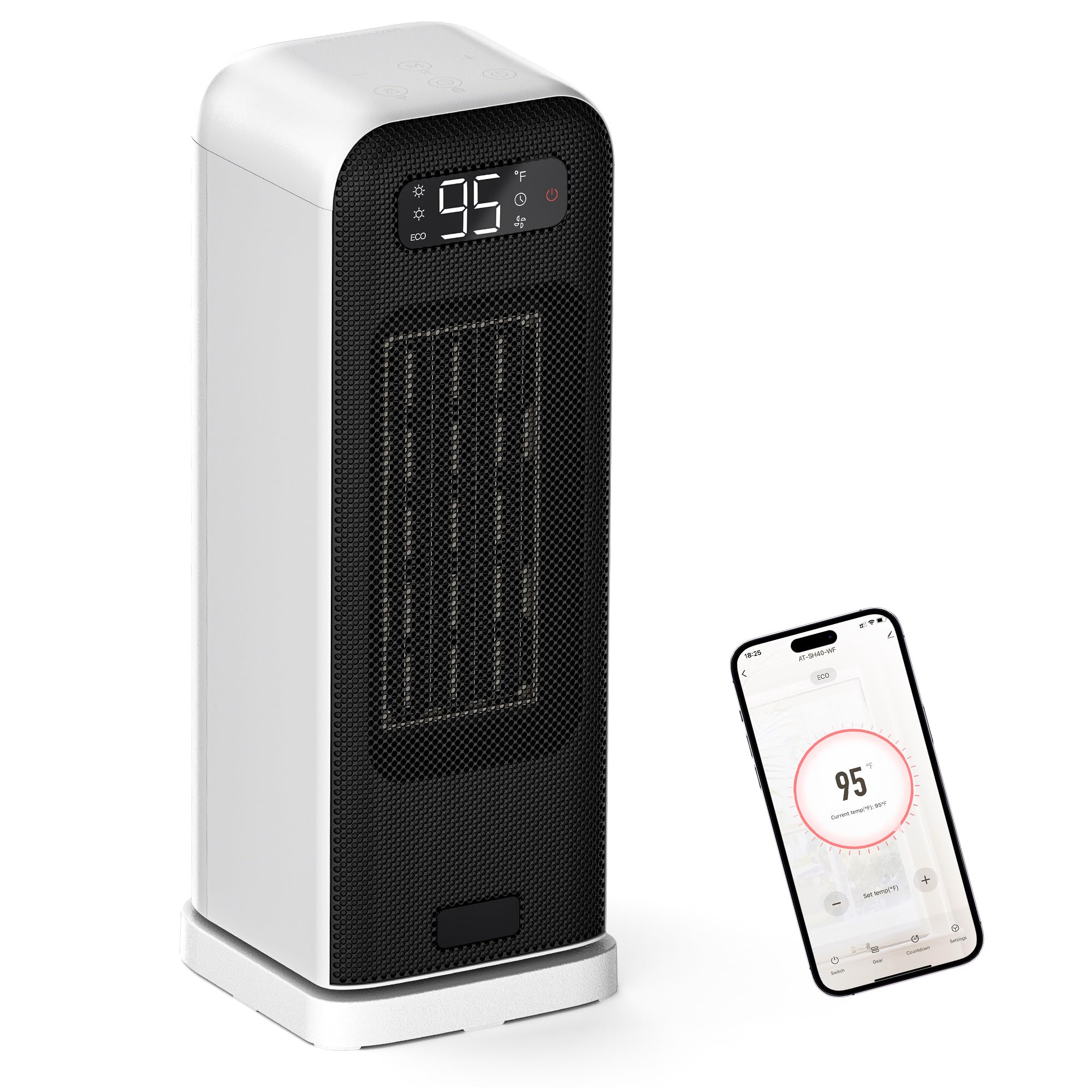Amazon.com: MORENTO Space Heaters for Indoor Use, Portable