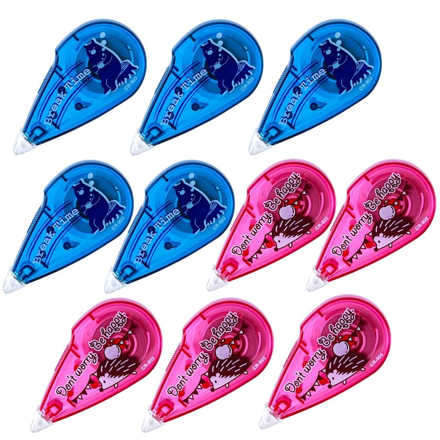 Amazon | プラス 修正テープ ME 動物柄 2柄アソート