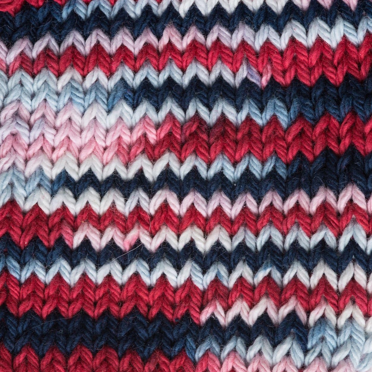Lily Sugar'n Cream Cotton Cone Yarn, 14 oz, Nautical Ombre, 1 Cone (Pack of 2)