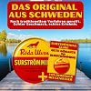 Surströmming – The Original Röda Ulven – Swedish Specialty in a Tin Including Recipe Guide – Sürstrüming Fish 400g/300g