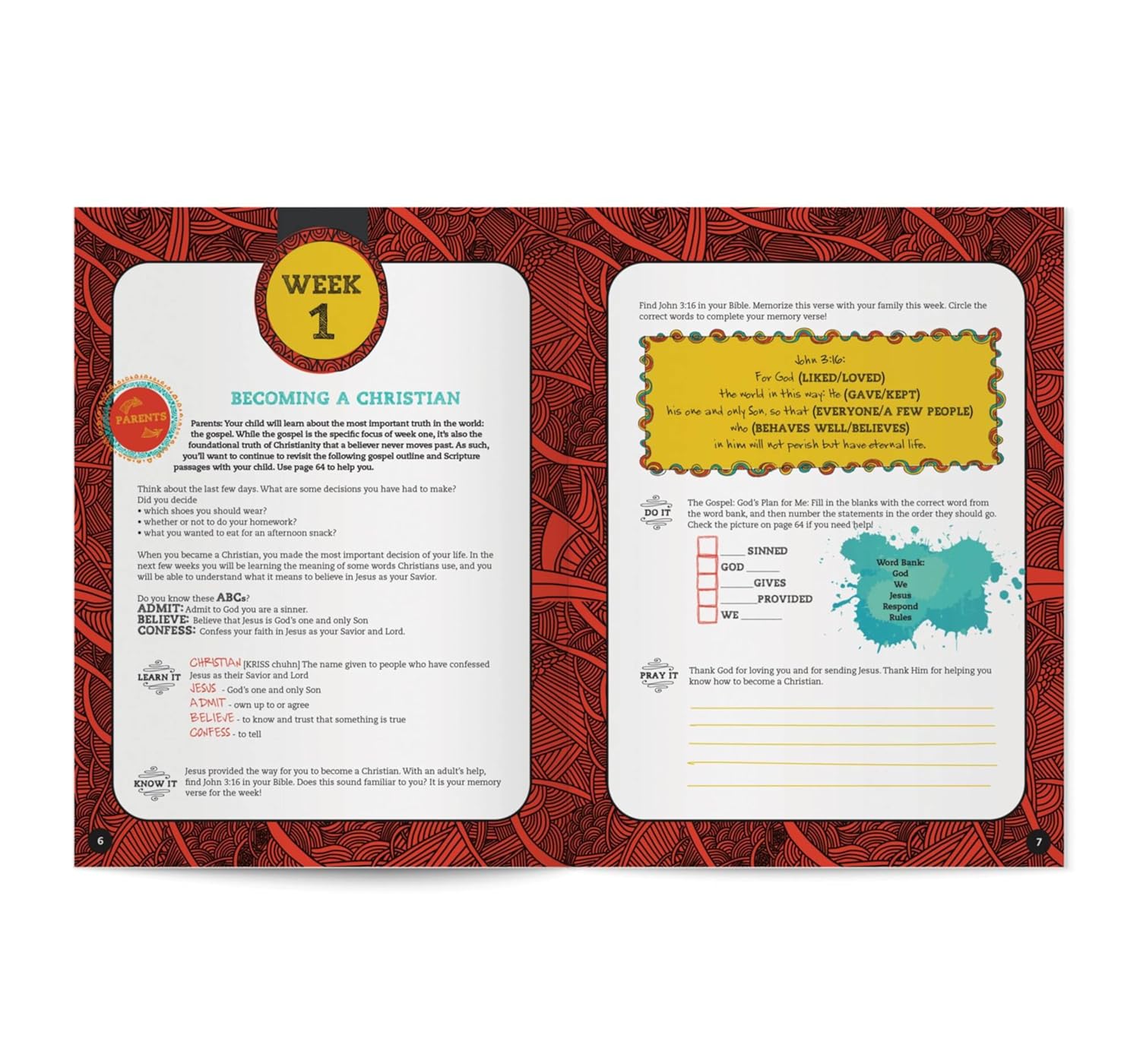 I'm a Christian Now! (Younger Kids Activity Book) - Revised - Image 5