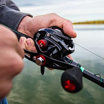 Piscifun Torrent Baitcasting Reel, 18LB Carbon Drag, Magnetic Brake