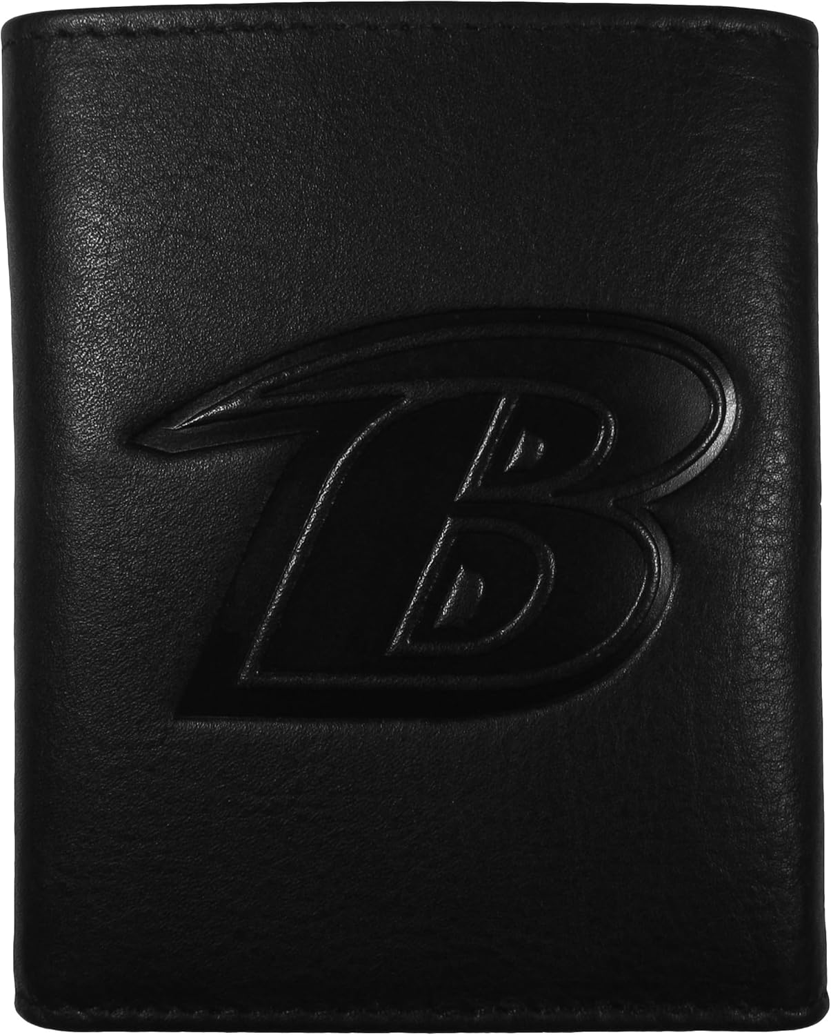 Siskiyou NFL unisex Embossed Leather Tri-fold Wallet