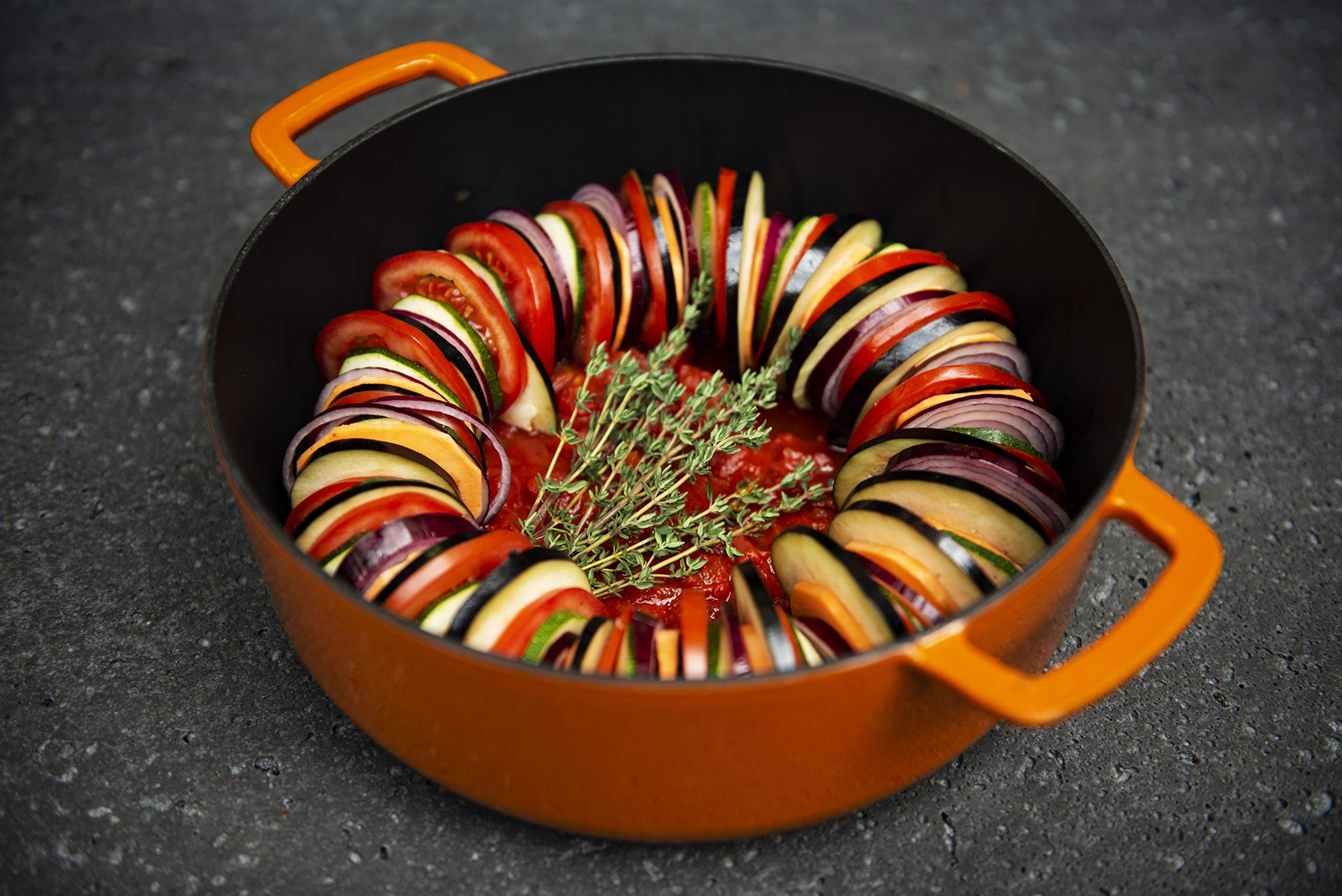Combekk Sous-Chef 190224OR - Pentola Dutch oven, Cast Iron, 4 litri