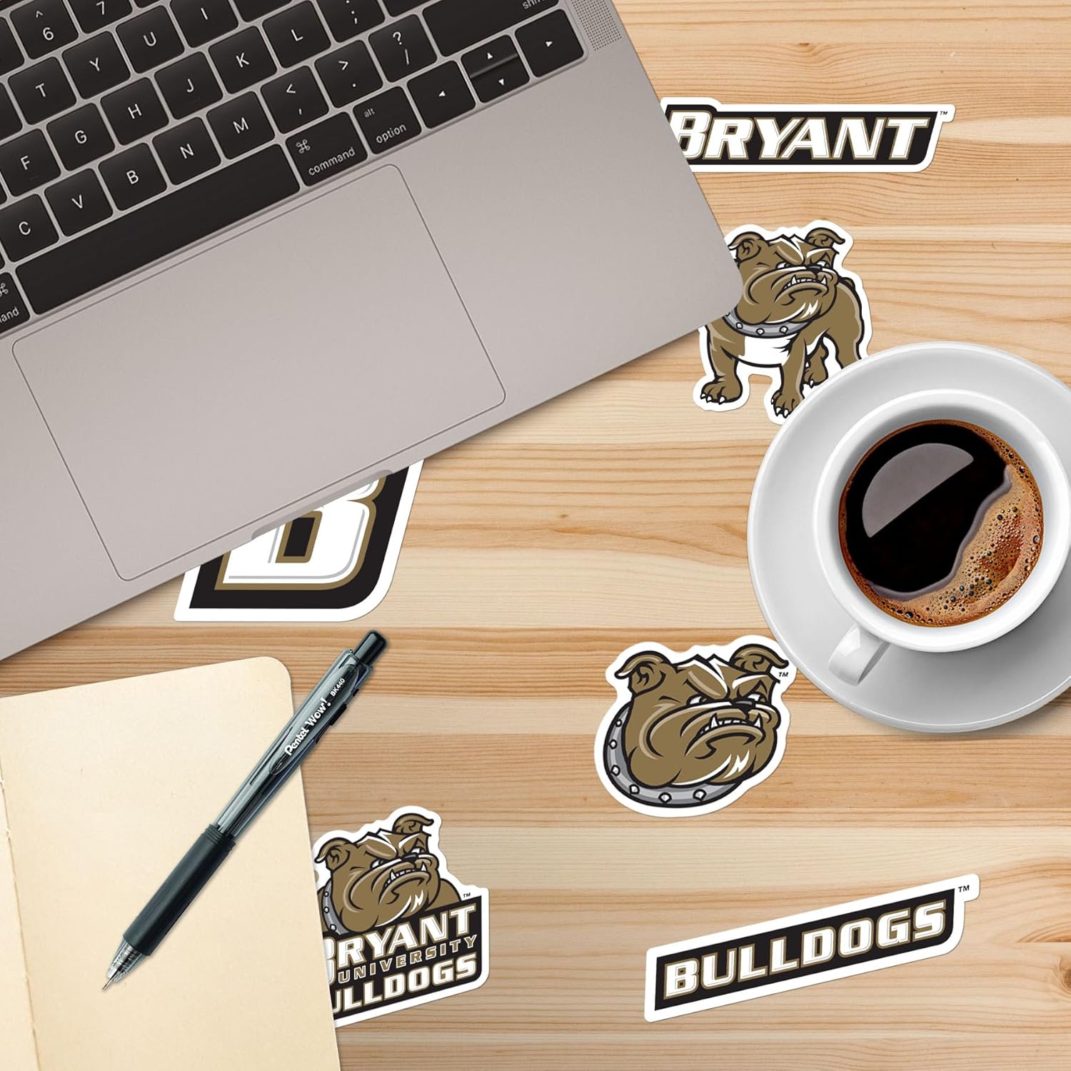 Bryant University 50ct Vinyl Large Deluxe Stickers Variety Pack - Laptop, Water Bottle, Scrapbooking, Tablet, Skateboard, Indoor/Outdoor - Image 5