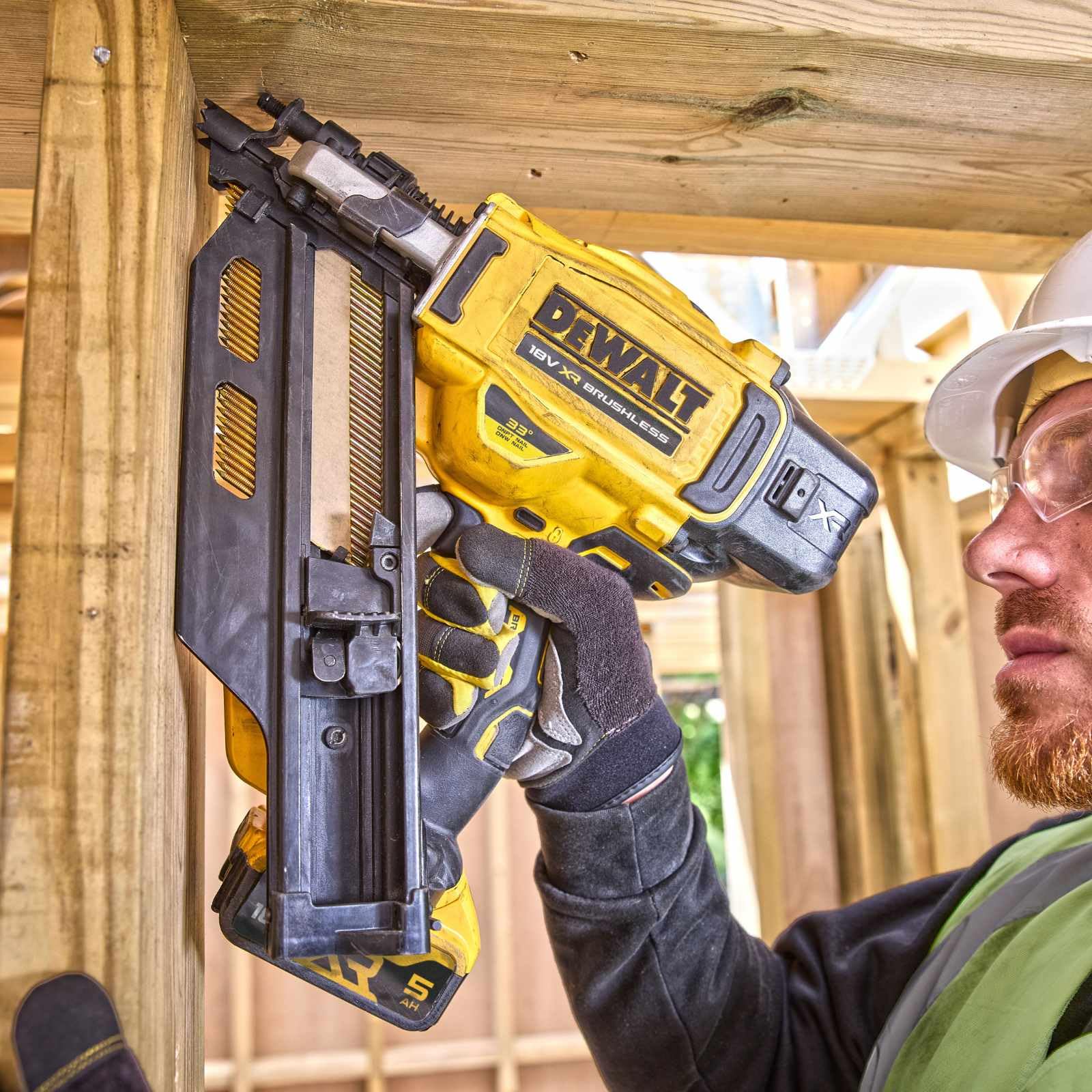 DEWALT DCN930N-XJ - Clavadora de Estructuras sin escobillas XR 18V, Sin batería/cargador