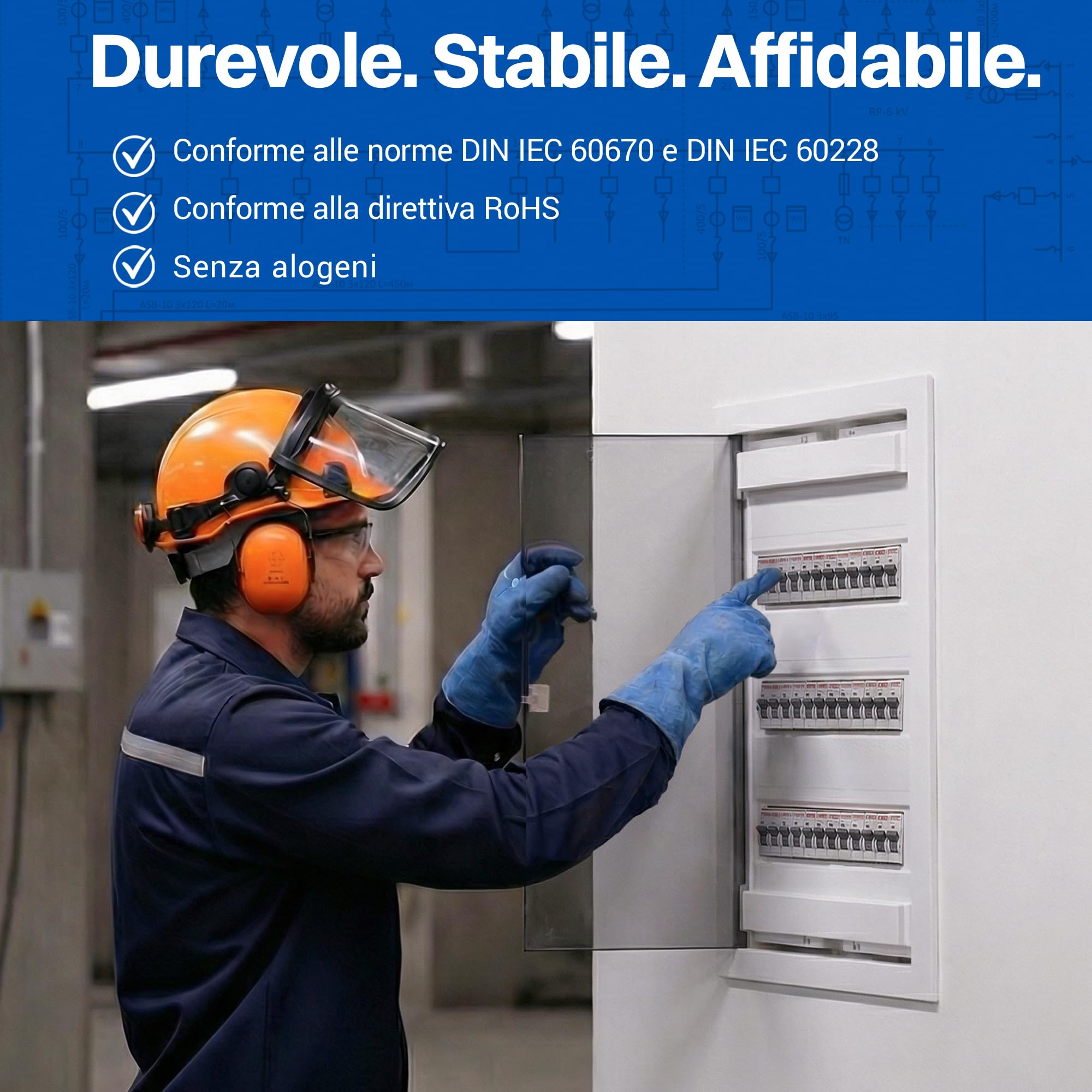 Intratec Centralino da Incasso 3 Fila – Quadro di Distribuzione IP40 per 36 Moduli con Porta Trasparente e Guida DIN per Installazioni Elettriche Casa e Ufficio – 592 x 347 x 92mm