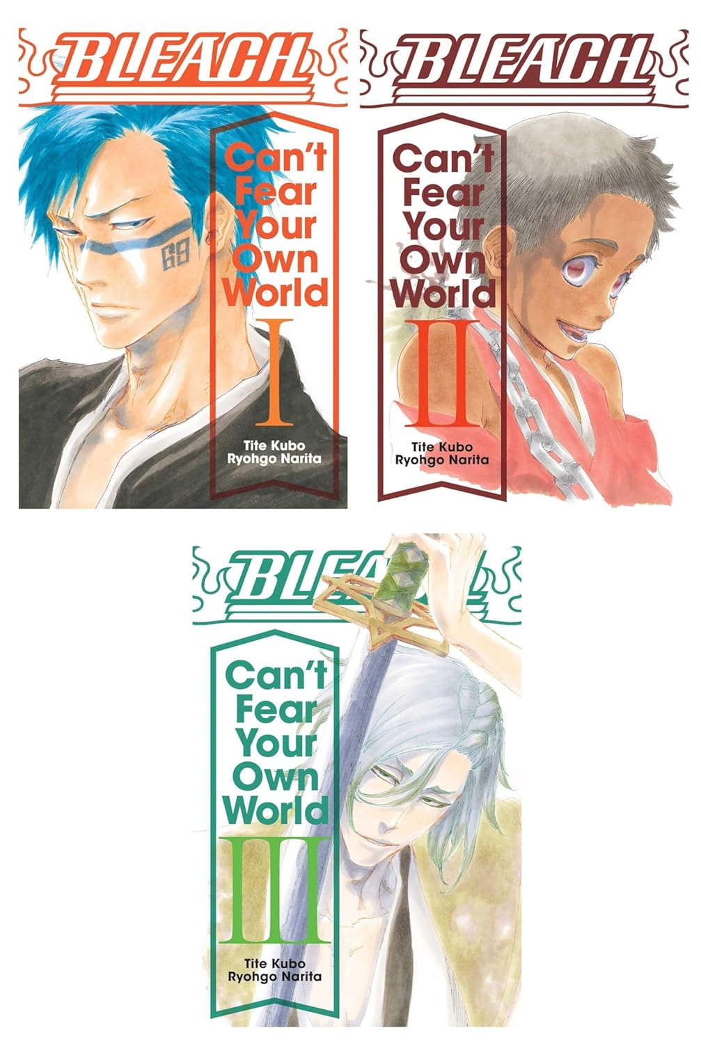 The Bleach: Can’t Fear Your Own World Series 3 Manga Books Set (Vol. #1 - #3)      Paperback – May 20, 2024