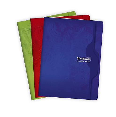 Calligrapher 7493C Stapled Notebook (Clairefontaine) - 24x32 cm - 96