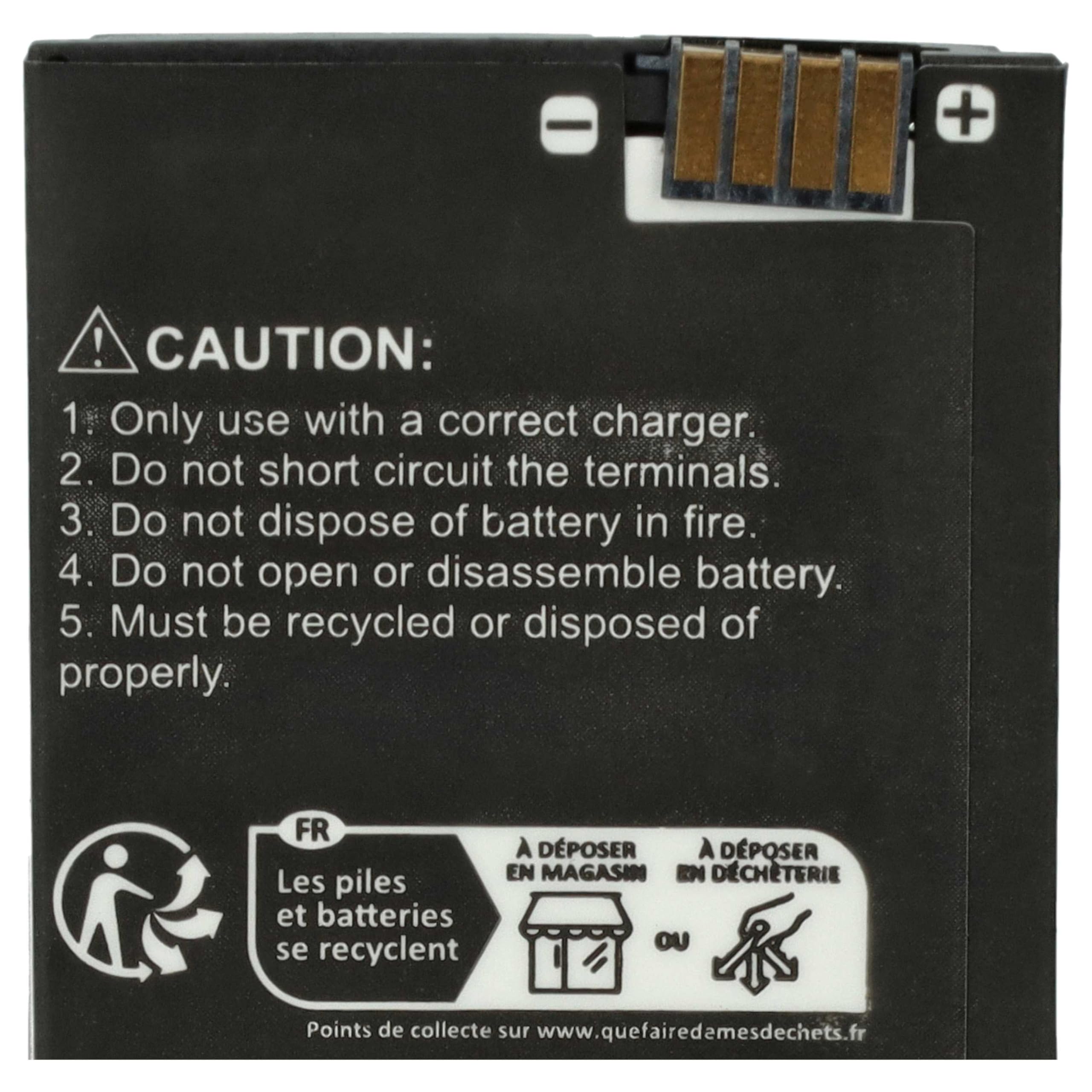 2x batteria sostituisce Motorola BT90, BT110, BT90, HKLN4440B, BT110, BT60 per radio (2000mAh, 3,7V, Li-Poly)