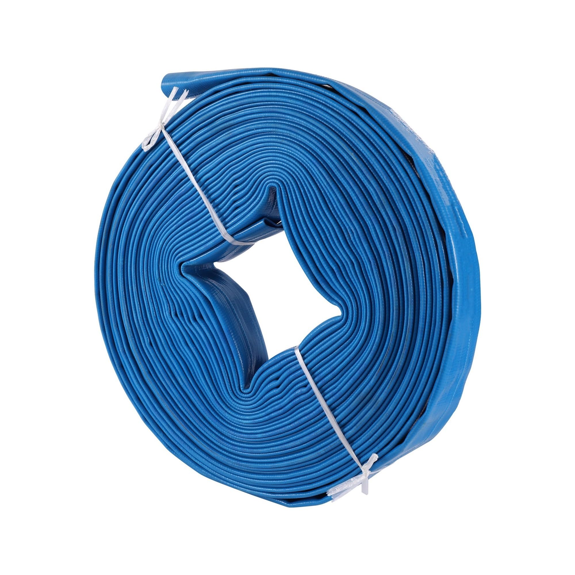Manguera Flexible Azul 1/1.5/2 Pulgadas Resiste Al Frío | Resistente y manejable, para riego césped y suministro de agua(1.5 inches)