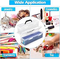 Vista 7 de Caja de Almacenamiento SUNEZLGO para Toploader, Caja de Almacenamiento de Tarjetas de Juego, Caja de Almacenamiento de Tarjetas de Plástico, Estuche