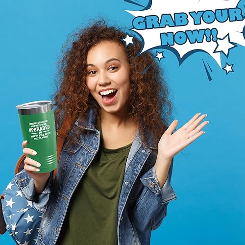 Miniatura 6 de Bride Tumbler 20oz Green -Been Upgraded - Bride To Be Gifts Bridal Shower Wedding New Bride Mr Mrs Bachelorette Party Fiancee Newly Engaged