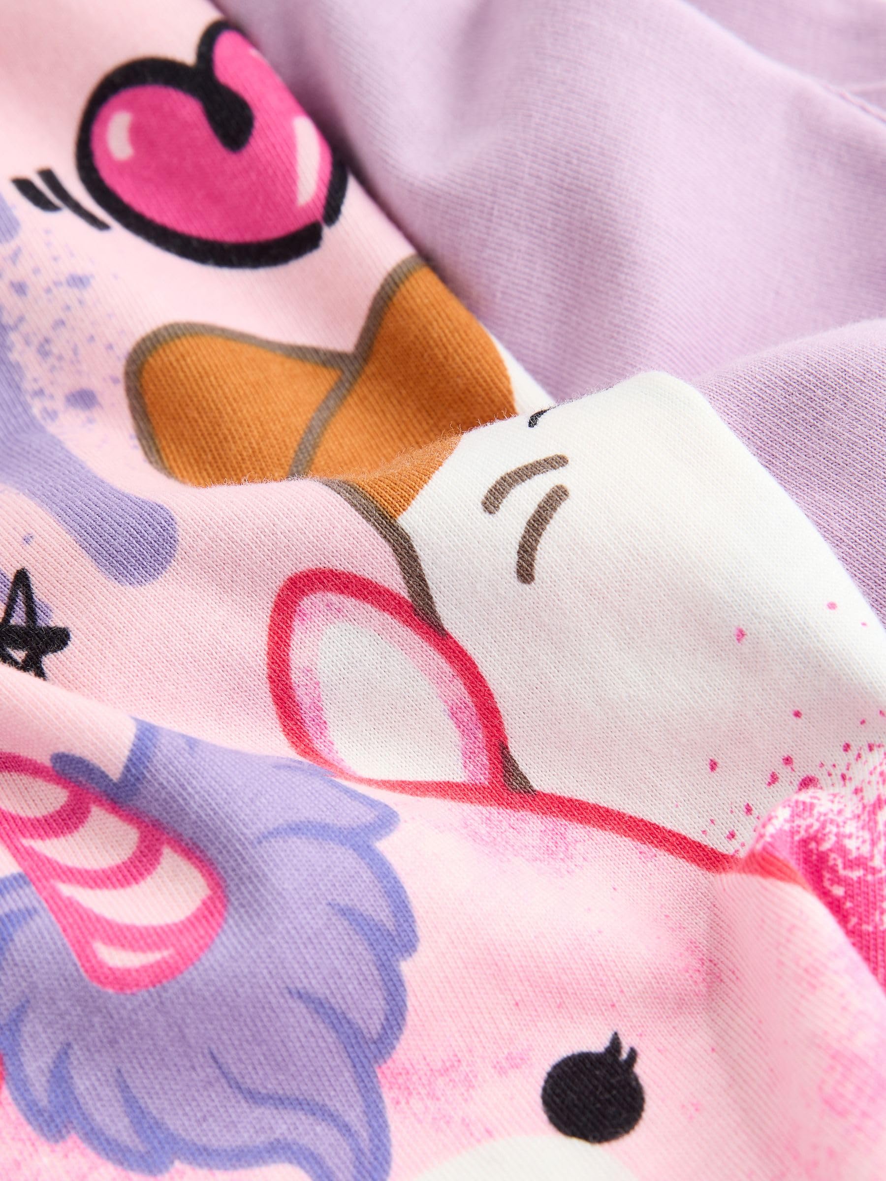NEXT Starsze dziewczynki Piżamy Squishmallows, zestaw 2-częściowy