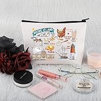Vista 4 de PWHAOO Rhode Island State Souvenirs Gift Rhode Island Bolsa de maquillaje Rhode Island Bolsa de cosméticos para el hogar Rhode Island Turismo