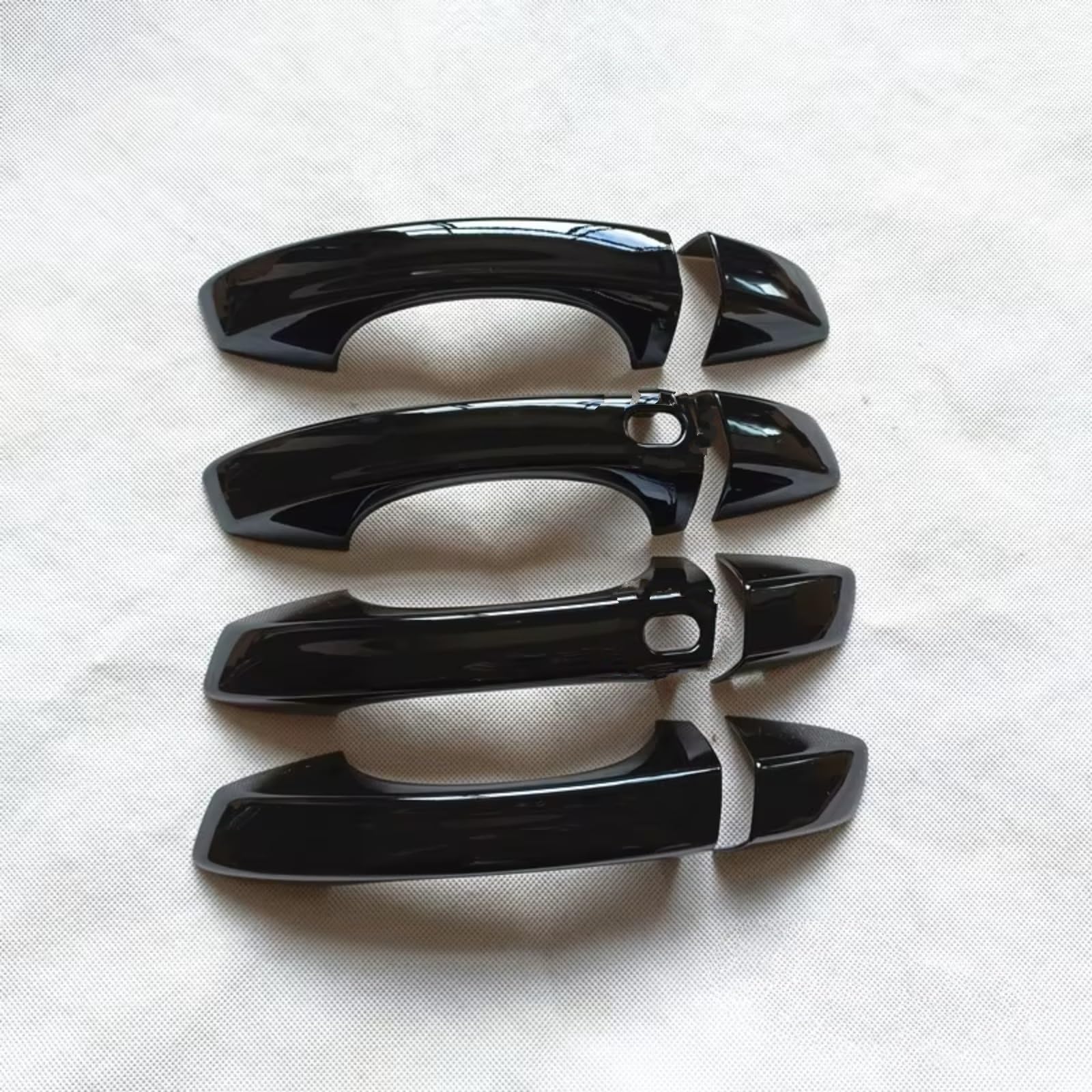 Qdzvalumv S-2 Car Door Handles Cover Shell Compatible With Seat For Leon For Cupra 5F For Fr Mk3 2014-2019 Car Exterior Door Handle Cover Trim Accessories Set(S-2)