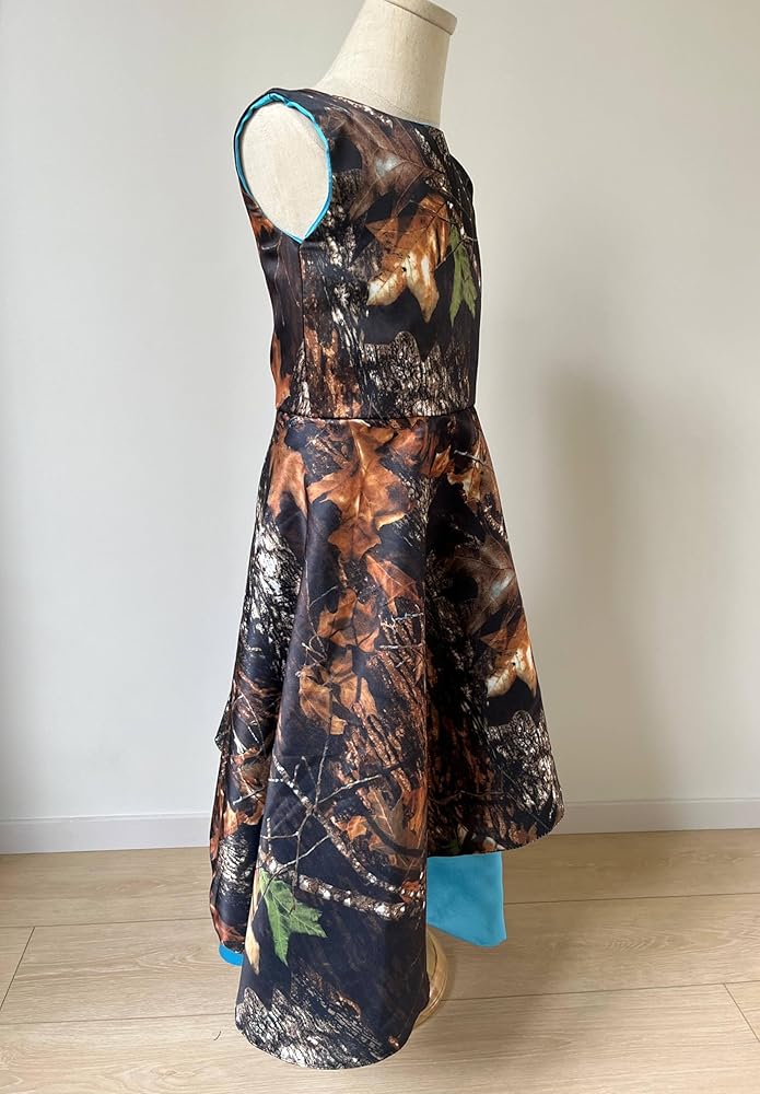 Amazon.com: DINGZANCAMO Satin and Camo Pageant Wedding