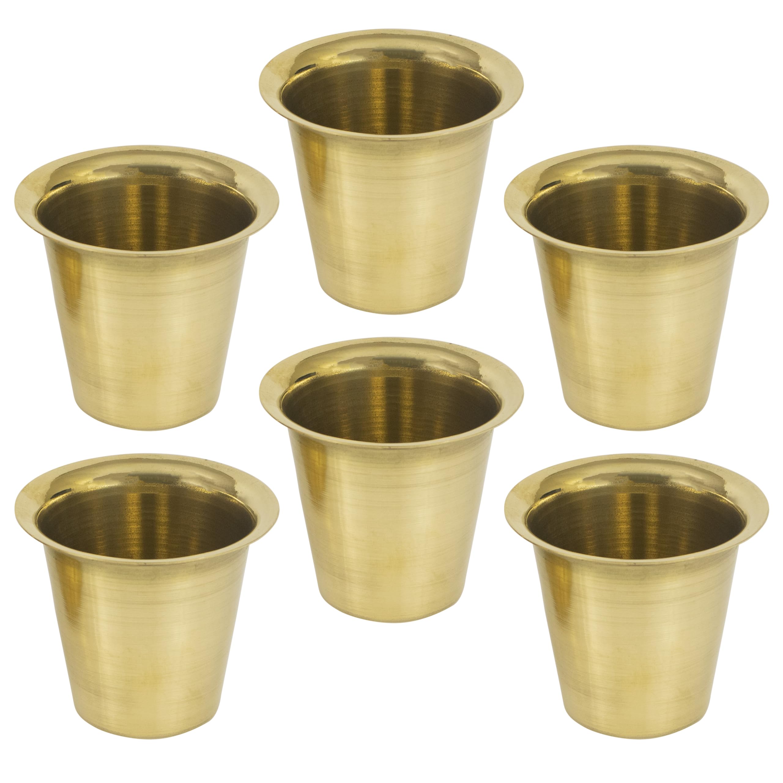 Spillbox South Indian Brass Coffee Cup/Tumbler, Madrasi Filter Coffee Tumbler, Kumbakonam Coffee Cup/Tumbler- (6) (B0BCGHLZBM) Amazon Price History, Amazon Price Tracker