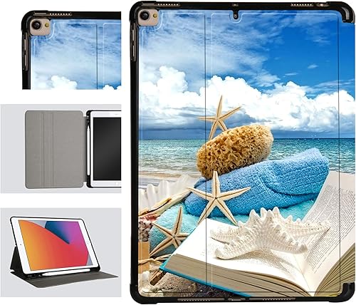 Miniatura 11 de Funda de TPU para iPad Mini 4 / iPad Mini 5 (5ª generación 2019), apagado y encendido automático con soporte para lápiz Apple [antihuellas] Estrella