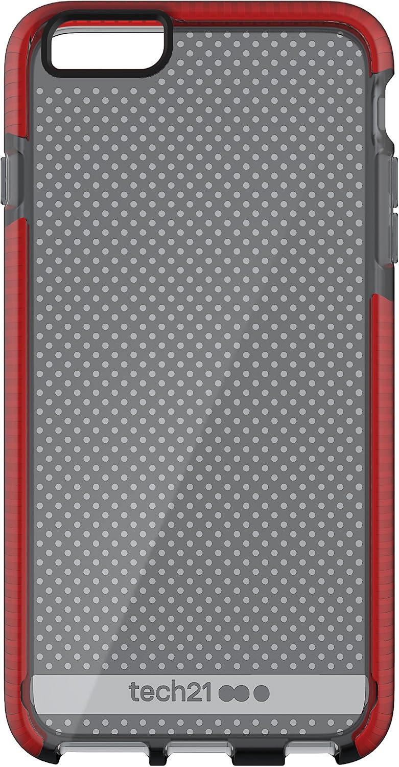 Tech21 Evo Mesh for iPhone 6 Plus/6S Plus - Smokey/Red