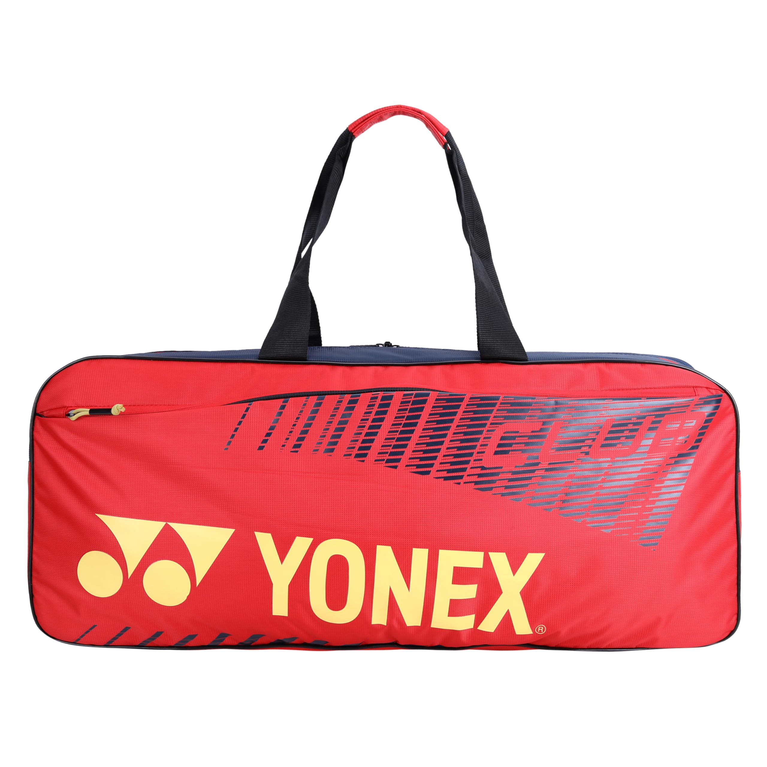 YONEX Club Tournament Bag | Double Zipper Storage of 3 Rackets and Shoes | Spacious Thermal Lined Heat Resistant COMPARTMENTS | Badminton | Pickleball | Tennis-image-30