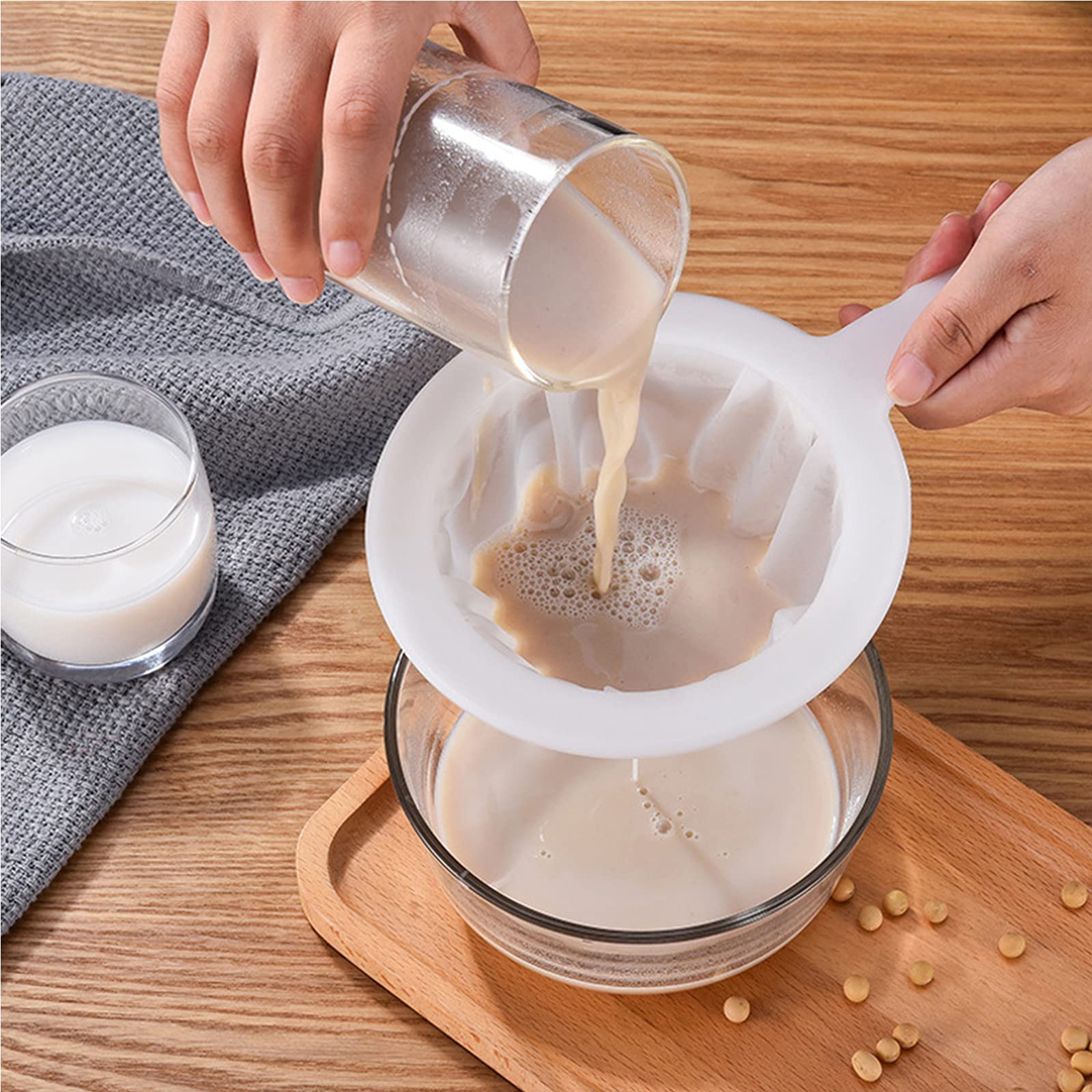 Amazon.co.jp: メッシュストレーナー だしこし器 コーヒー 豆乳 