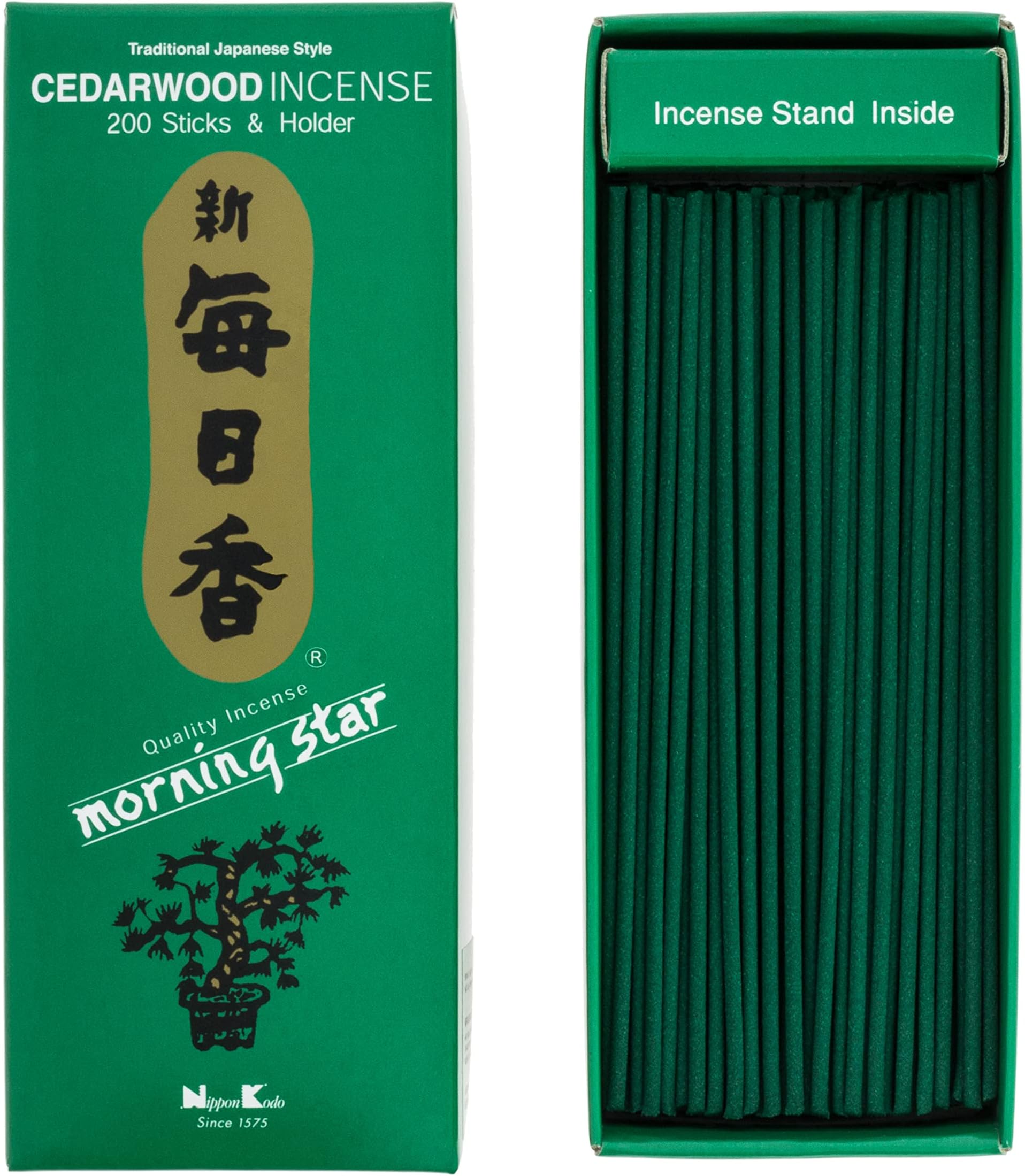 nippon kodo Morning Star Incense Set of 6 (Lotus, Vanilla