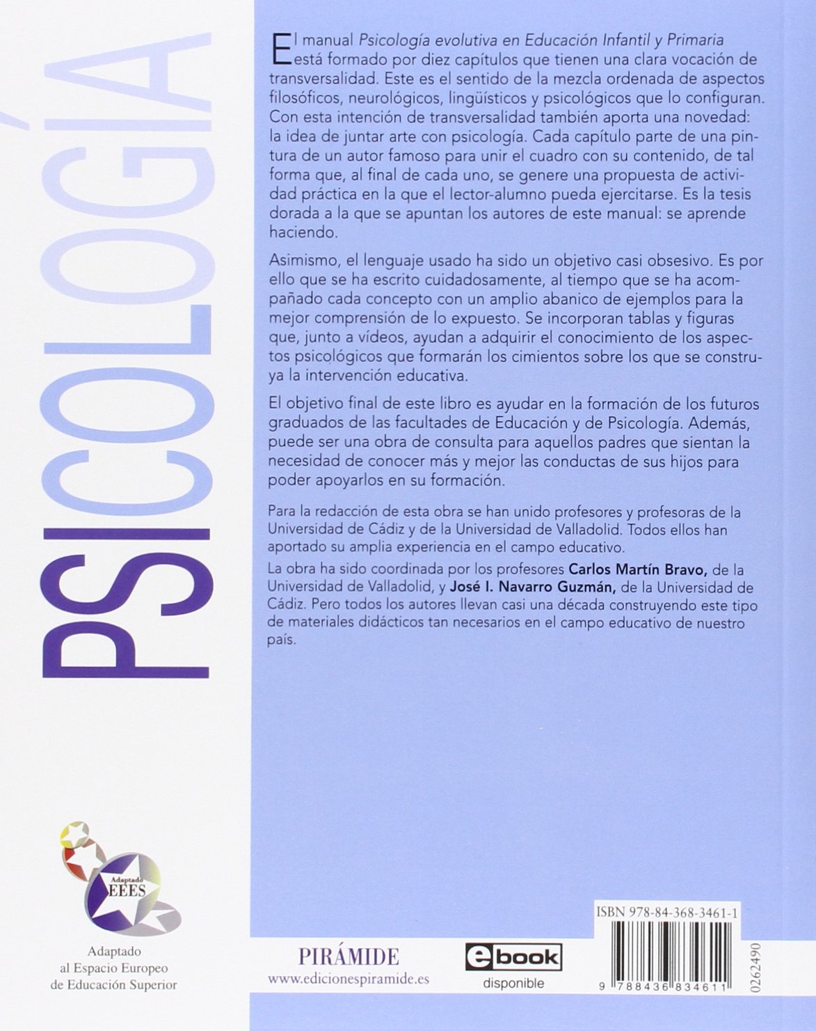 Psicología evolutiva en Educación Infantil y Primaria