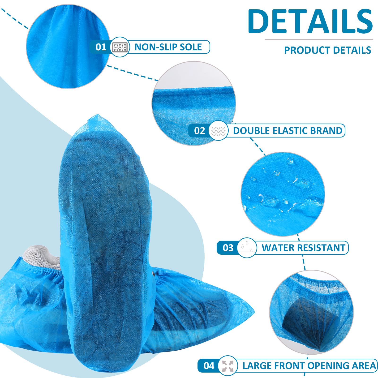 Tigeen Protective Safety Boot And Shoe Covers