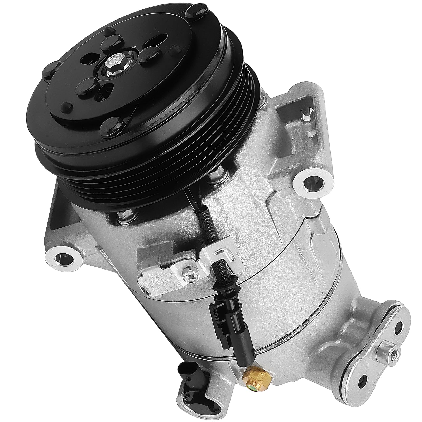 A/C Compressor with Clutch Compatible with Chevy Equinox Colorado GMC Terrain Buick Envision, Replace OE Number CO11483C, 158275, 23287187, 23301206,