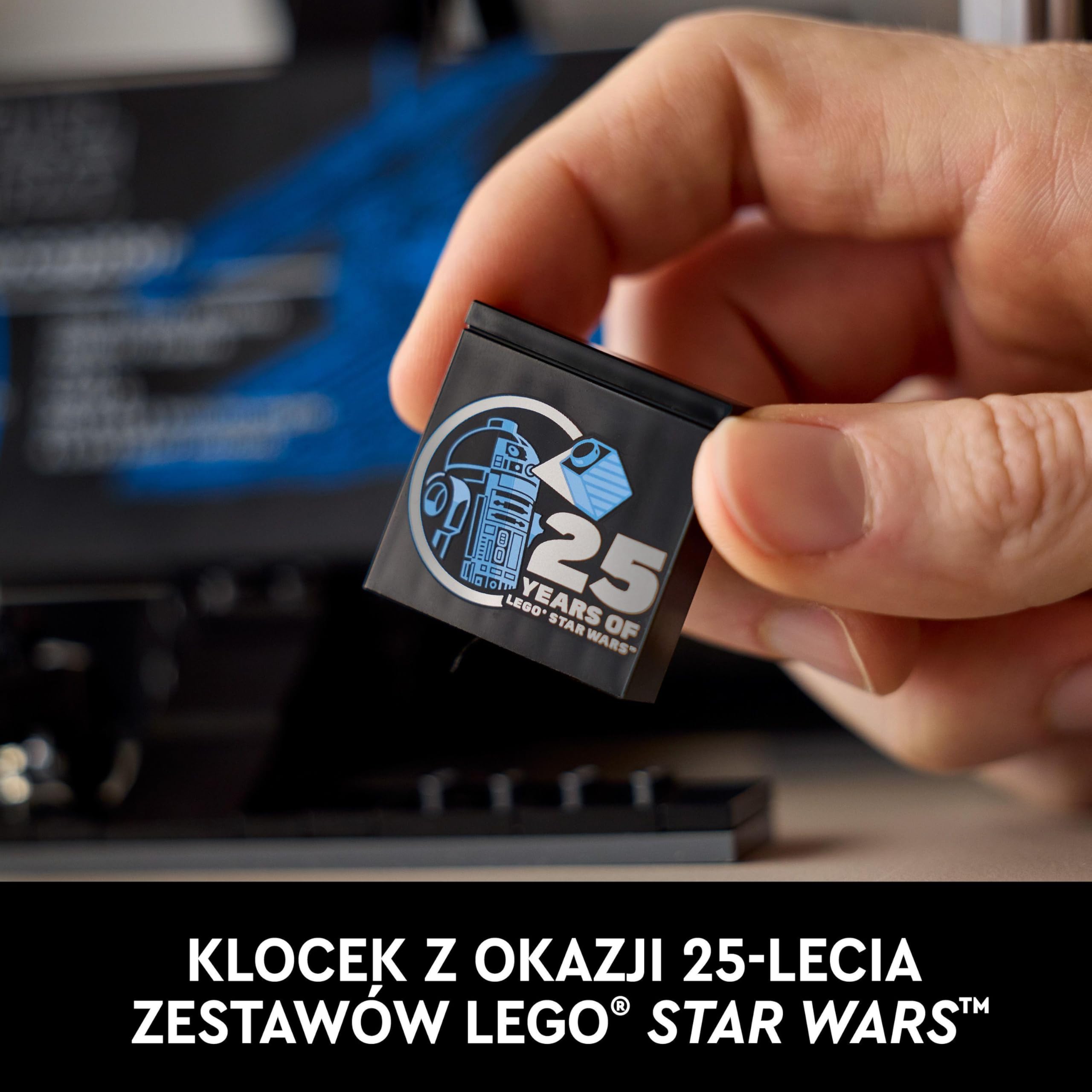 LEGO Star Wars TIE Interceptor 75382 | Model myśliwca, kolekcjonerski zestaw klocków dla dorosłych, prezent dla fana Star Wars, ozdoba na biurko, 1931 elementów