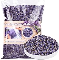 Vista 1 de Sukh 3OZ Bolsas de Capullos de Lavanda Seca - Bolsas de Lavanda para Cajones, Armarios, Aromas Frescos, Bolsas de Lavanda para Regalos