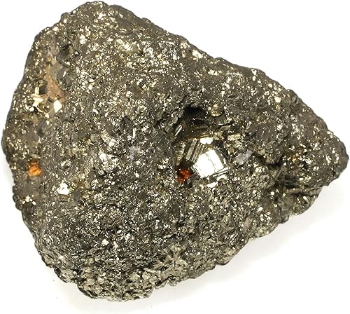 CrystalAge Espécimen de pirita de hierro - Pequeño