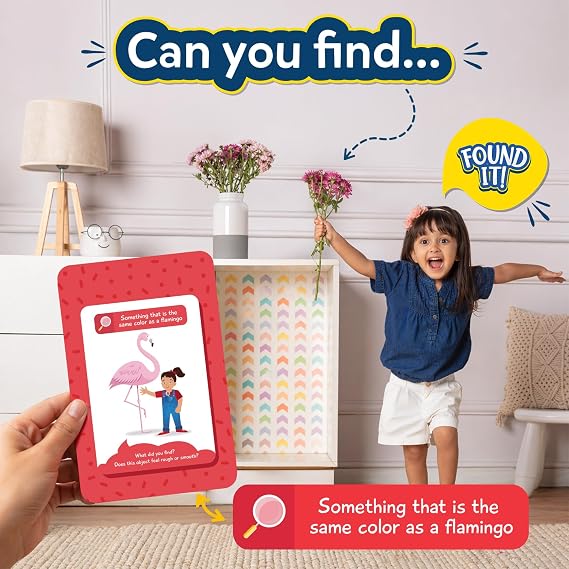 Skillmatics Indoor & Outdoor Scavenger Hunt Card Game Found It | Educational Game Collections, Gifts for Kids, Boys, Girls and Families, for Ages 47, Perfect for Home, School, Playdates