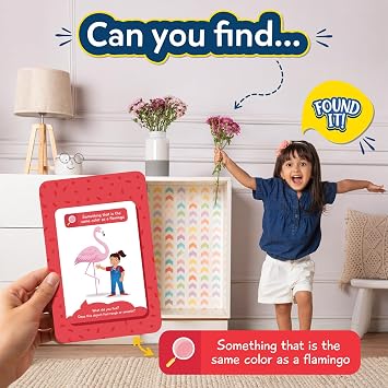 Skillmatics Indoor & Outdoor Scavenger Hunt Card Game Found It | Educational Game Collections, Gifts for Kids, Boys, Girls and Families, for Ages 47, Perfect for Home, School, Playdates
