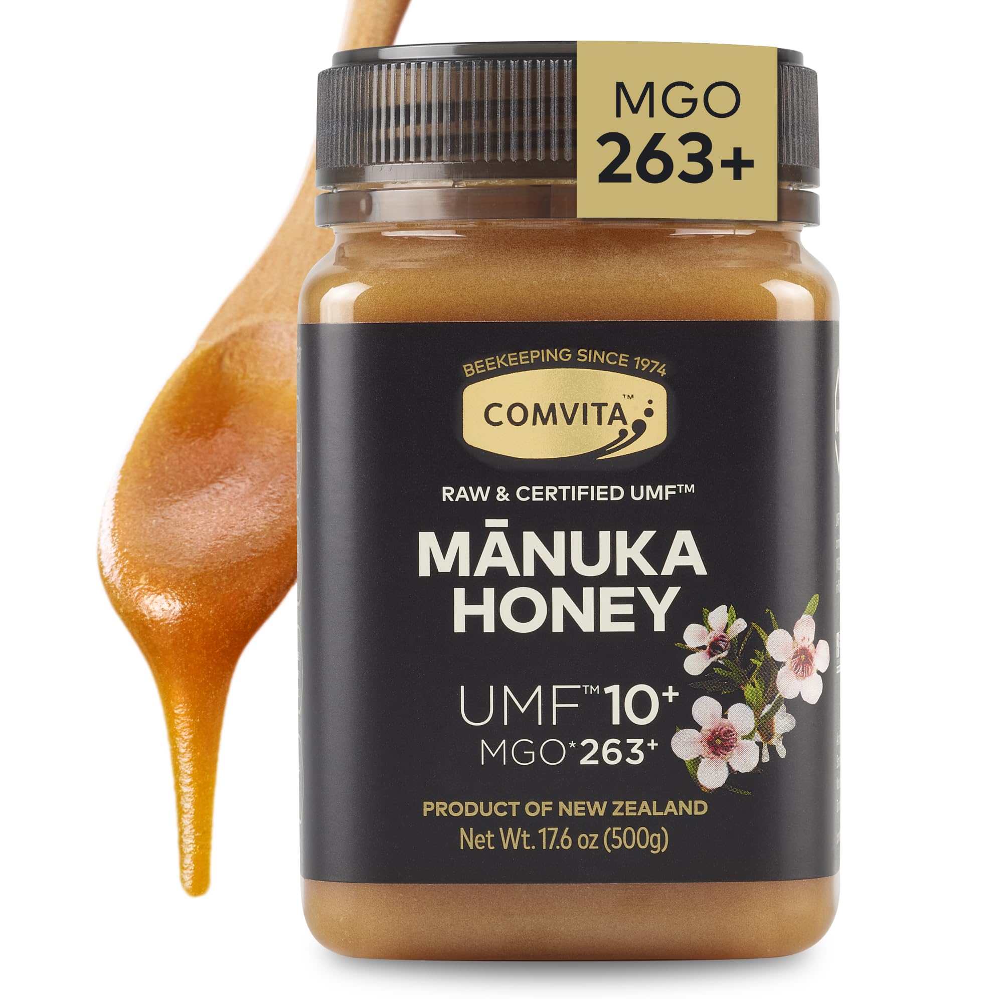 マヌカハニー MGO263／UMF10 500g Amazon.co.jp: コンビタ マヌカハニー UMF10+ MGO263+ 正規品
