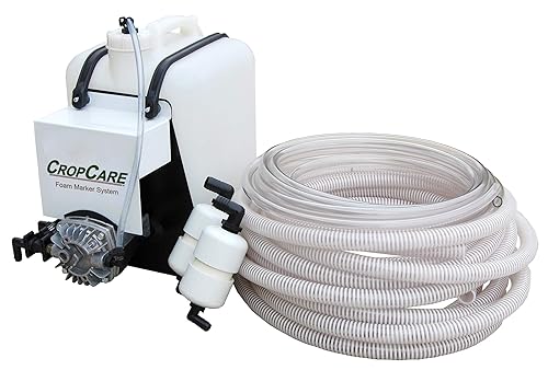 CropCare Sistema de marcador de espuma de 5 galones (F1500A) con manguera de descarga de 83'
