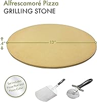 Vista 3 de Cuisinart Juego de parrilla de pizza con rodillo de madera clásico Good Cook