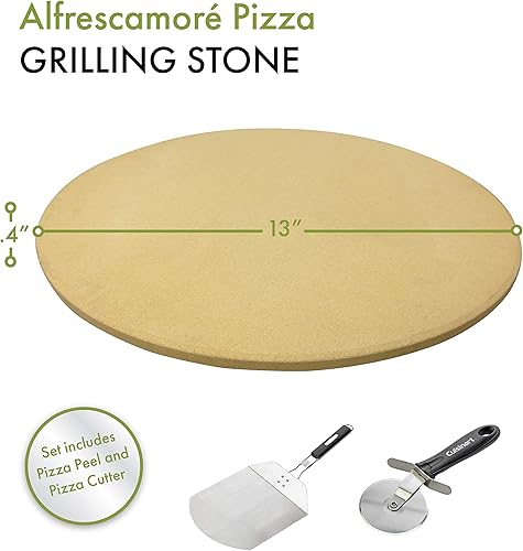 Miniatura 3 de Cuisinart Juego de parrilla de pizza con rodillo de madera clásico Good Cook