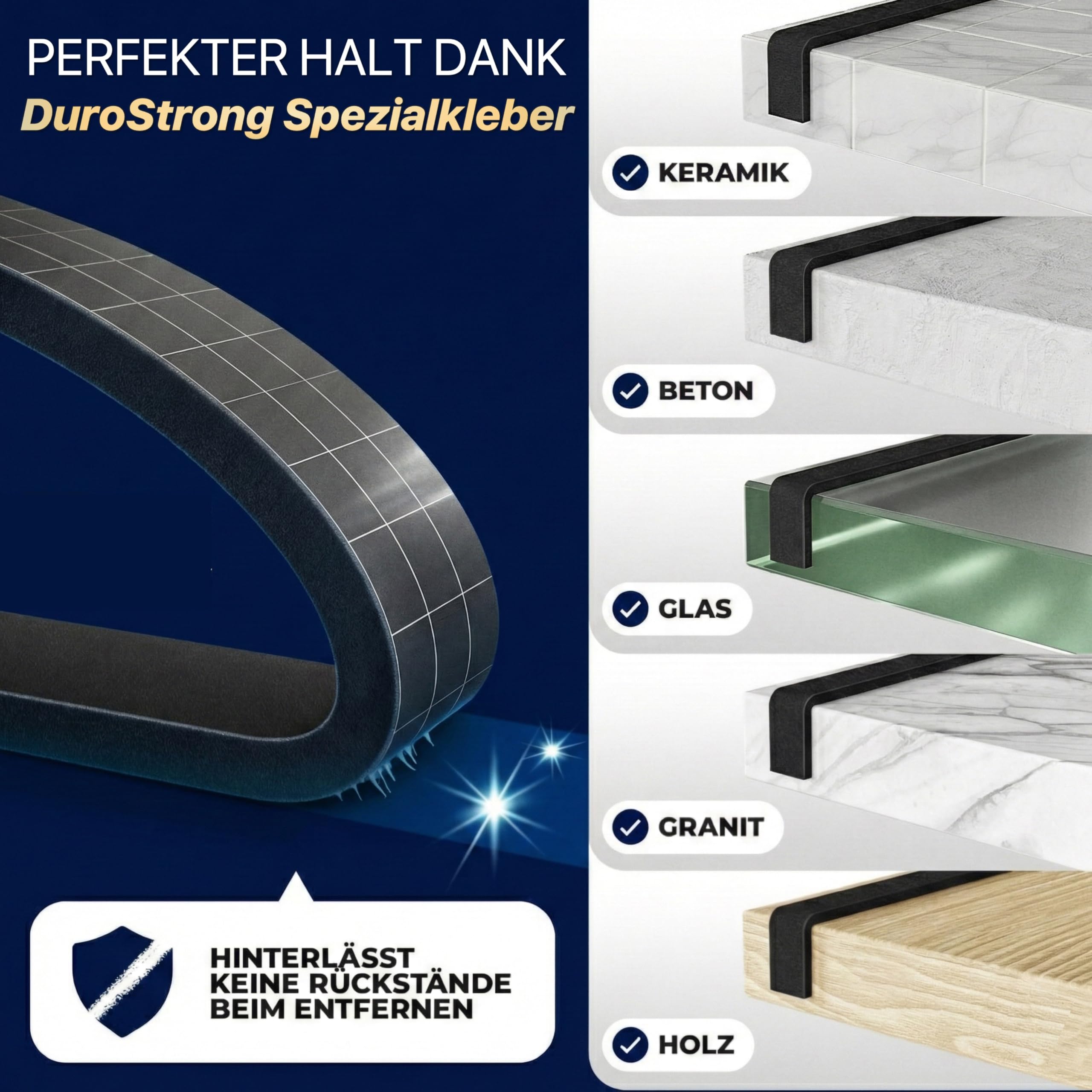 SilverRack Guarnizione autoadesiva per porta, 15 m, colore nero, 6 mmx1.5 mm, 3 rotoli da 5 m, paraspifferi per risparmiare sui costi di riscaldamento