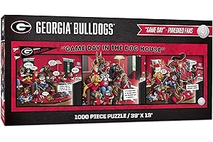 NCAA Game Day in The Dog House - 1000-Piece Puzzle