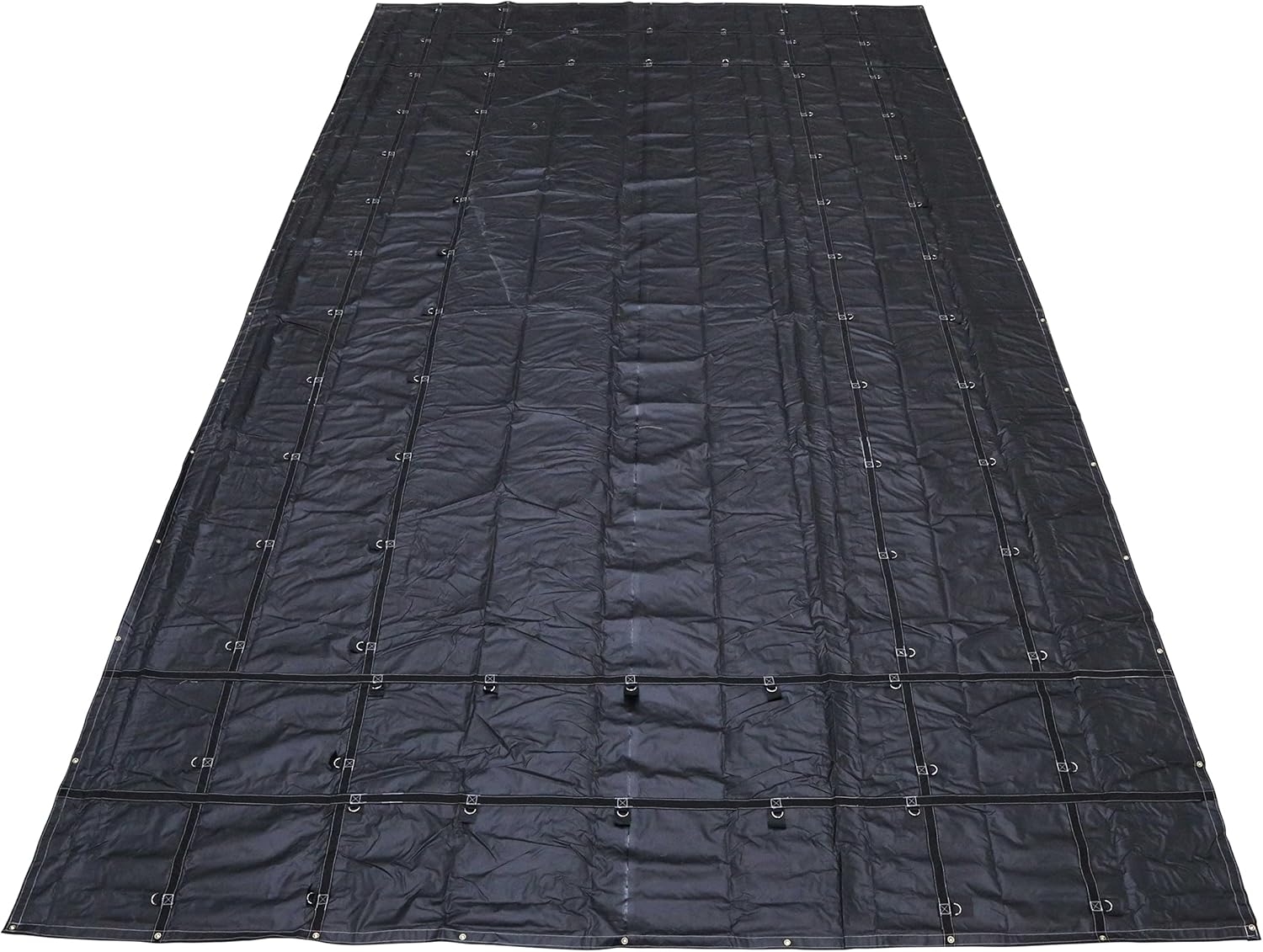 US Cargo Control HeavyDuty Steel Tarp 16 Foot x 27 Foot Flatbed Tarp