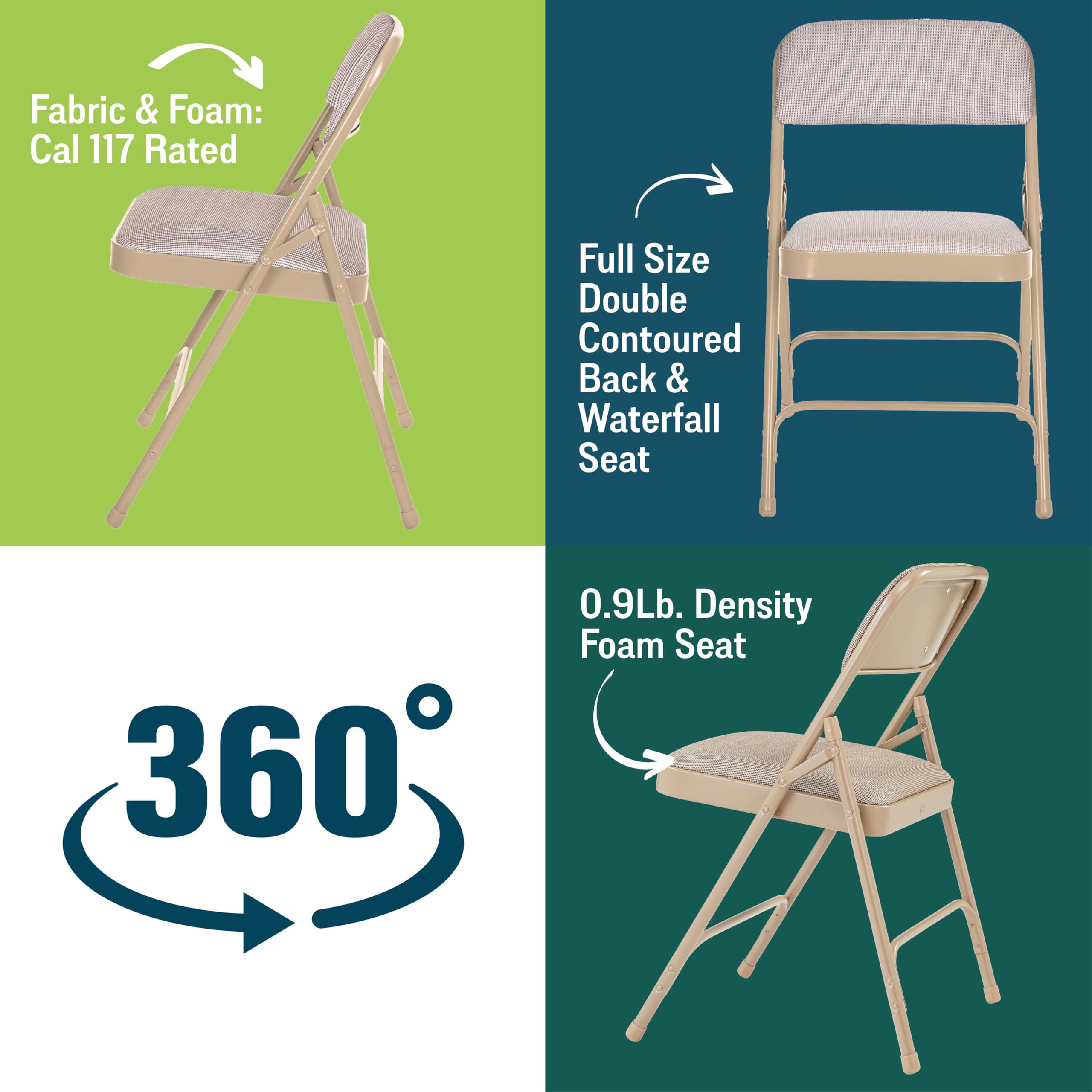 Amazon.com: National Public Seating 2201 Series Steel Frame 