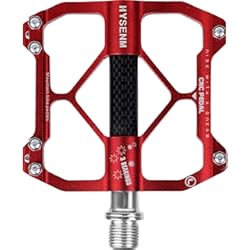 Pedales Para Bicicleta Bmx HYSENM Pedales de Bicicleta de montaña, Pedales de Bicicleta de montaña, de Metal, BMX, Bicicleta eléctrica, MTB, Pedales, Cubo, Accesorios, Trekking, Bicicleta