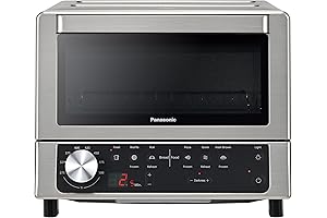 Panasonic FlashXpress Infrared Toaster Oven for Fast and Even Heating - Stainless Steel