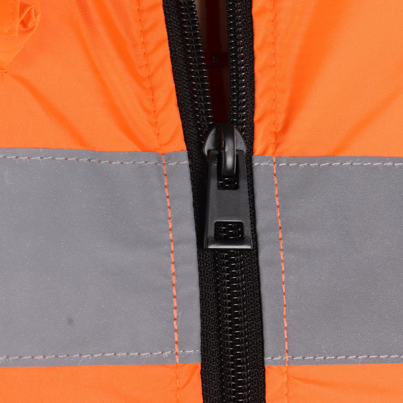 aqxreight Chaqueta de Ventilador de Enfriamiento Inalámbrico con Ventilador Desmontable para Viajes de Trabajo y Actividades Al Aire Libre Manga Reflectante del Sol (naranja fluorescente)