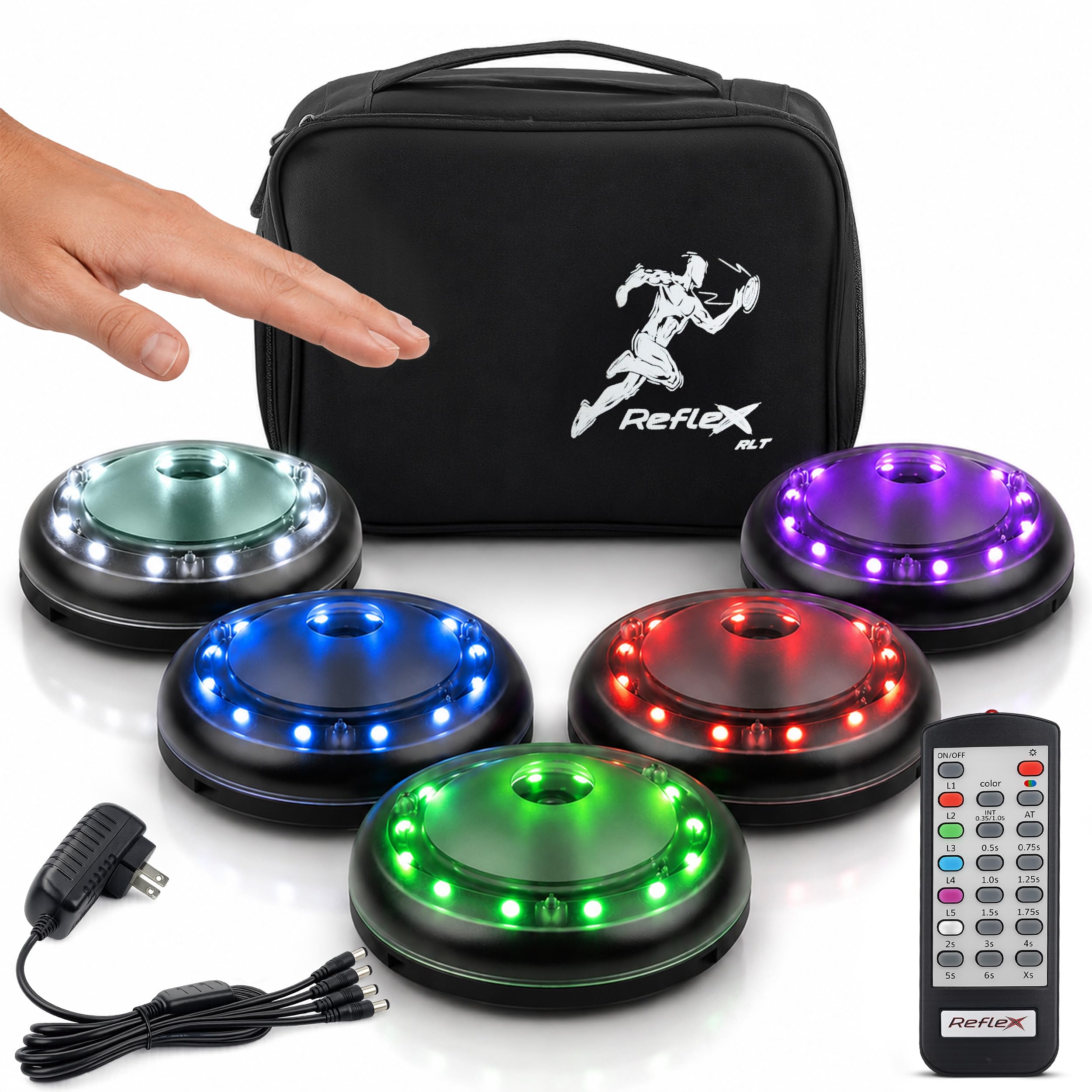 Amazon.com : Reflexx RLT 2.1 Reaction Training Lights – Improve