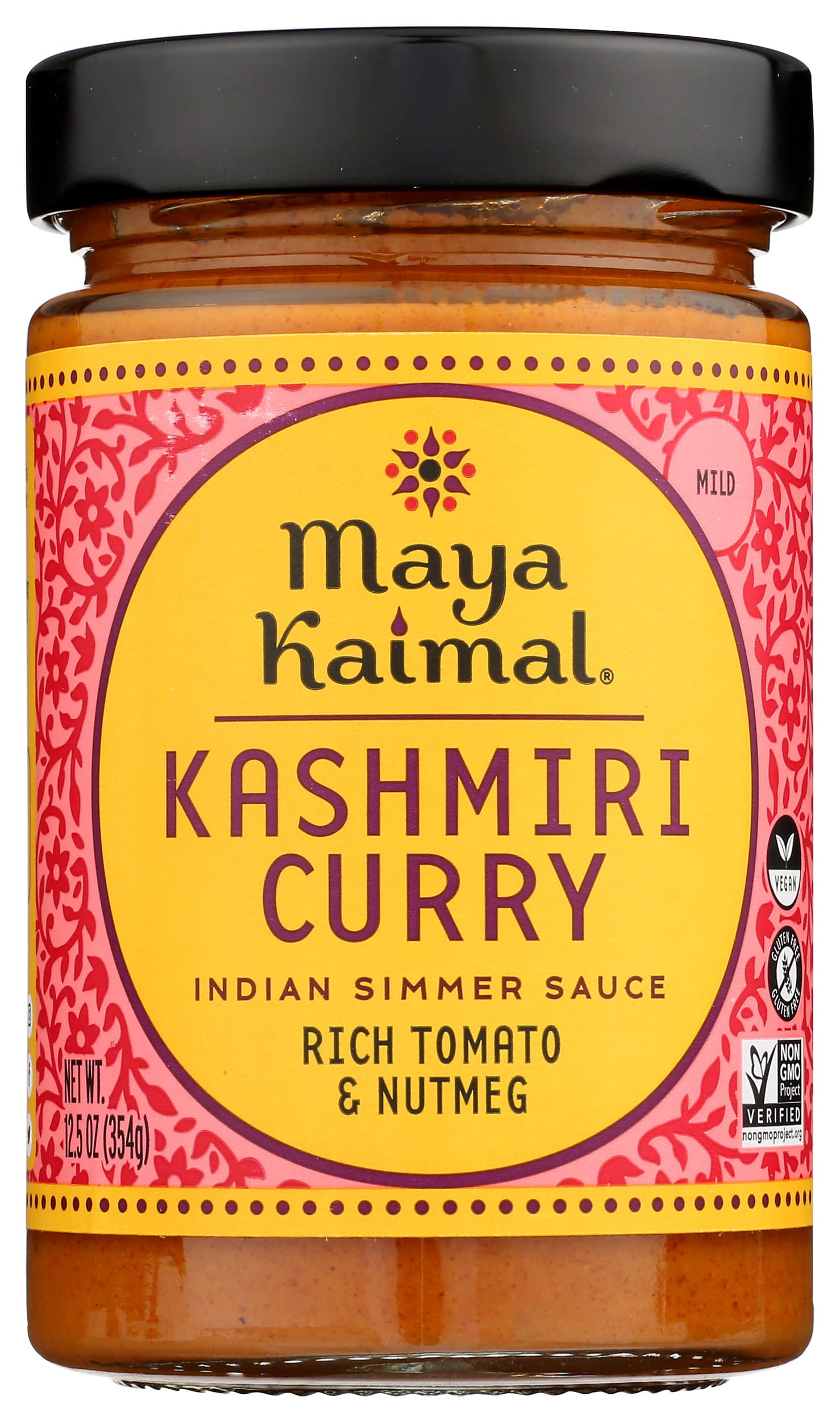 Maya Kaimal Butter Masala Indian Simmer Sauce, 12.5 Oz, (Pack Of 6