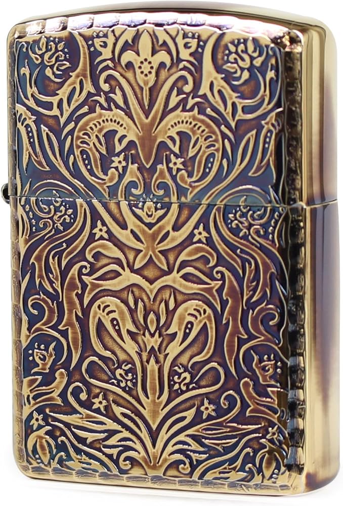 Amazon.co.jp: ZIPPO(ジッポー) ライター ゴールド アーマー