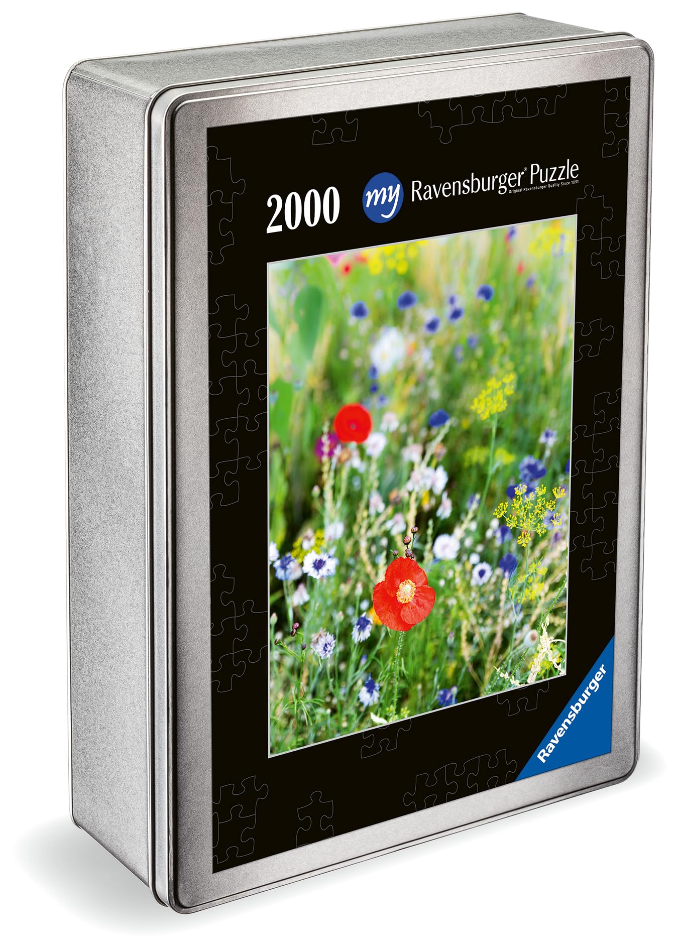 Ravensburger Fotopuzzle 2000 Teile mit eigenem Bild Metallbox Hochformat S | 2000 Teile, Zum Selbstgestalten, Personalisierte Fotogeschenke, Für Kinder und Erwachsene